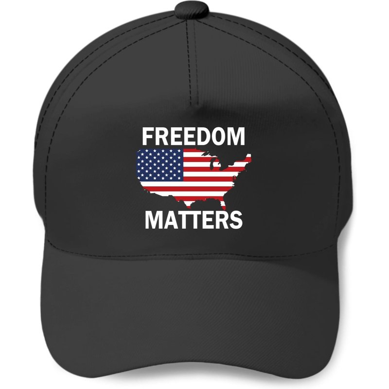 Casquette Freedom Matters avec Ajustement Personnalisé