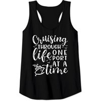 Cruiser à Travers la Vie Un Port à la Fois Débardeur pour Hommes — T-shirts pour hommes
