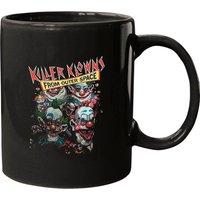 Killer Klowns From Outer Space Print Black Mug