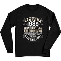 T-shirt à manches longues Premium Vintage 1938 pour unisexe — T-shirts pour hommes