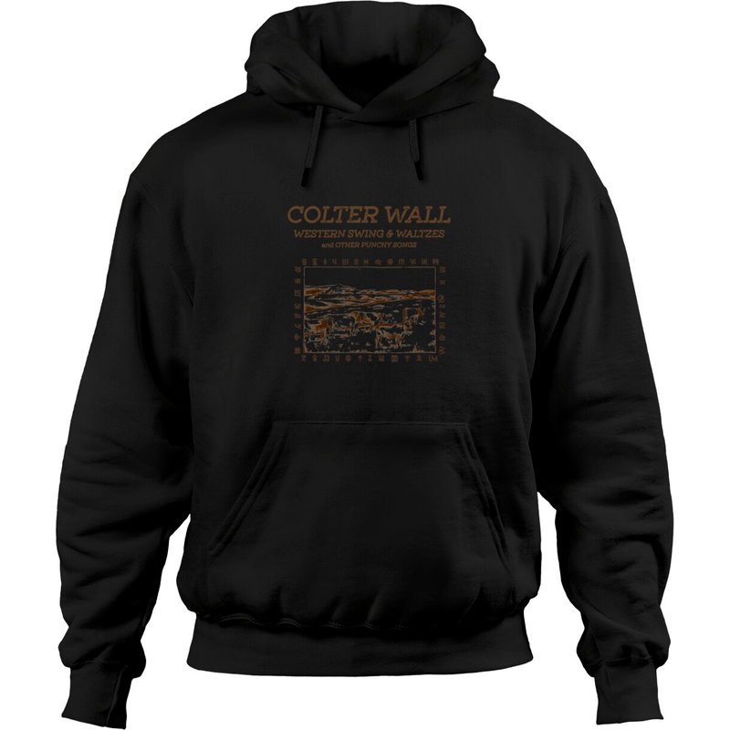 Hoodie Unisexe Colter Wall Western Tour 2020