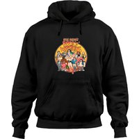 Hoodie Unisexe Noir Hulk Hogan Rock N Wrestling — Sweats à capuche pour hommes