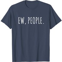 T-shirt Ew People pour hommes en noir — T-shirts pour hommes