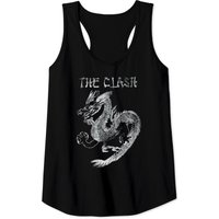 The Clash Dragon Tank Tops for Men - Black