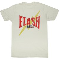T-shirt Flash Gordon Flash Bolt Blanc pour Adultes — T-shirts pour hommes