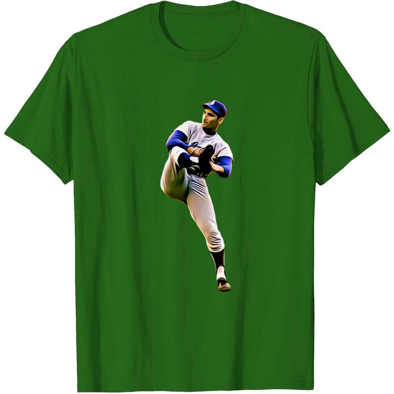 Sandy Koufax Men's T-Shirt - Sandy Strikes Again — Mens T Shirts