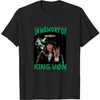 King Von Men's T-Shirt in Black