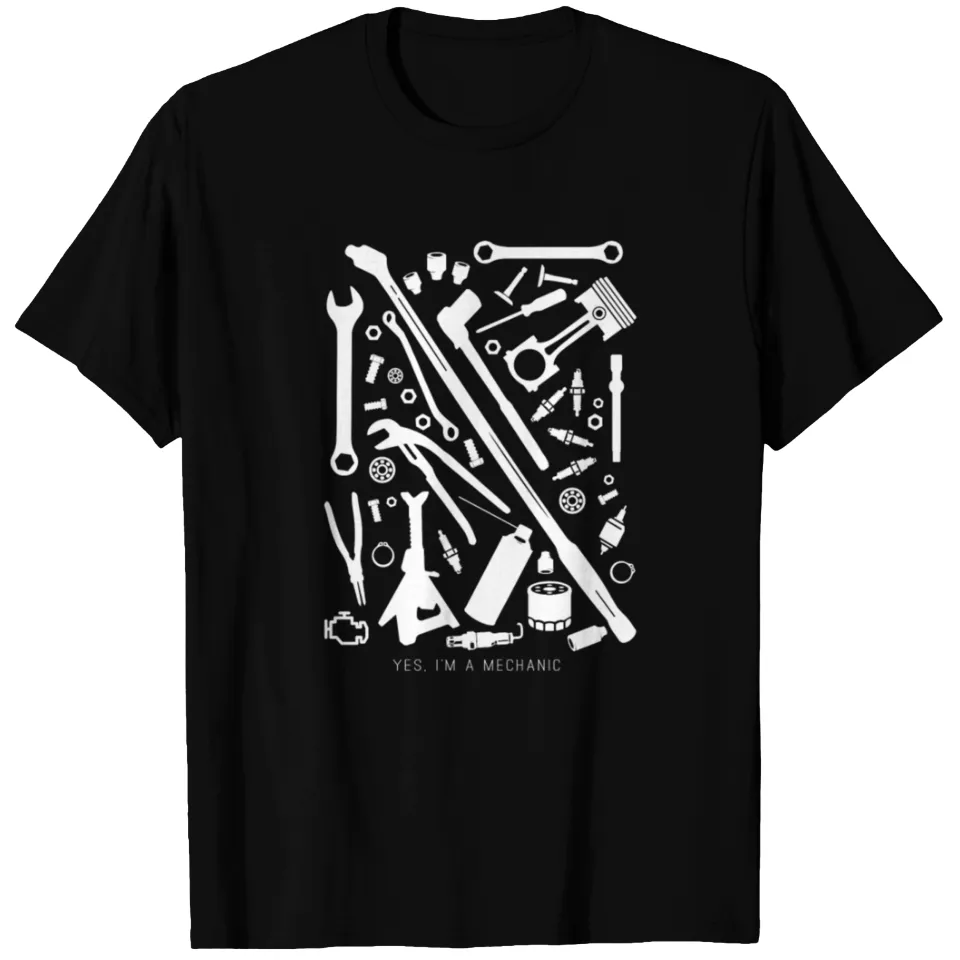 T-Shirt Édition Spéciale Mécanicien Automobile pour Hommes — T-shirts pour hommes