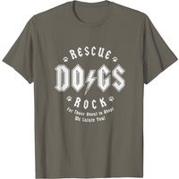 T-shirt Rescue Dogs Rock pour hommes