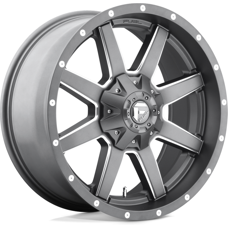 Roues Fuel D542 Maverick Matte Gunmetal 20x9 avec motif de boulon 5x139.7 — Roues et jantes
