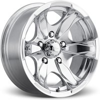Pacer 187P Warrior Polished Wheels - 17x8 - 6x135 Bolt Pattern — Wheels & Rims