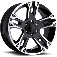 Ultra 235B Maverick Machined Black Jantes 20x9 6x139.7 — Roues et jantes