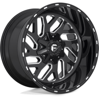 Fuel D581 Triton Gloss Black Milled Wheels - 20x12 -5x114.3 — Wheels & Rims