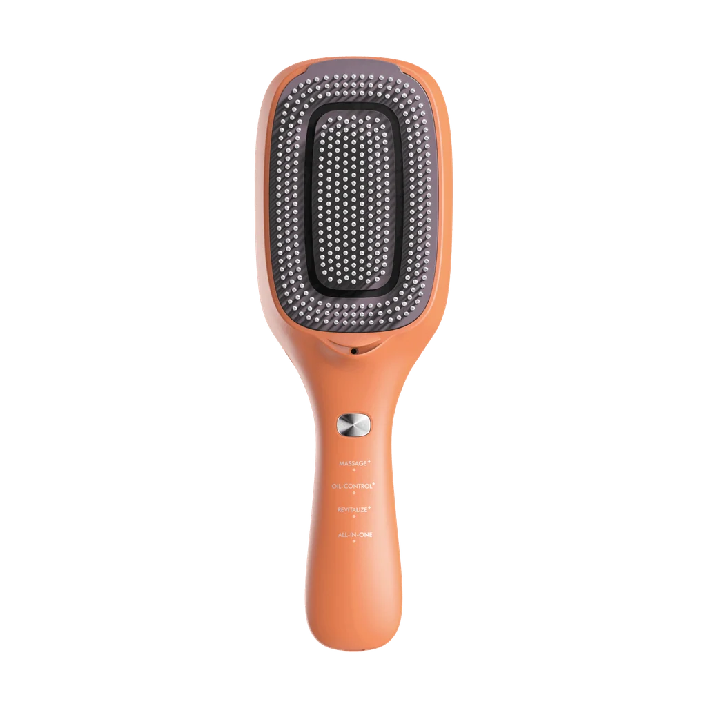 Peigne laser et masseur de cuir chevelu TOUCHBeauty Vita - Orange — Appareils pour la croissance des cheveux et du cuir chevelu