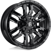 Fuel D595 Sledge Gloss Black Milled Wheels - 20x10 - 8x170 -18 Offset — Wheels & Rims