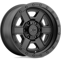 Roues XD Series XD133 Fusion Off-Road Satin Black 17x9 -12 Offset — Roues et jantes
