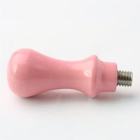Pink Wood Handle for Wax Seal Stamp Making