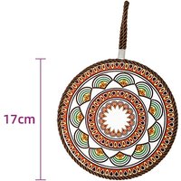 Wood Cork Plant Mat, Kitchen Hot Mats, Colorful, 17mm