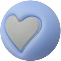 Perles en silicone écologiques en forme de cœur, 15mm