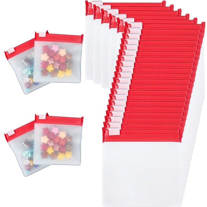 Sacs en plastique zip-lock EVA de 40 pièces, rangement portable — Rangement et présentation