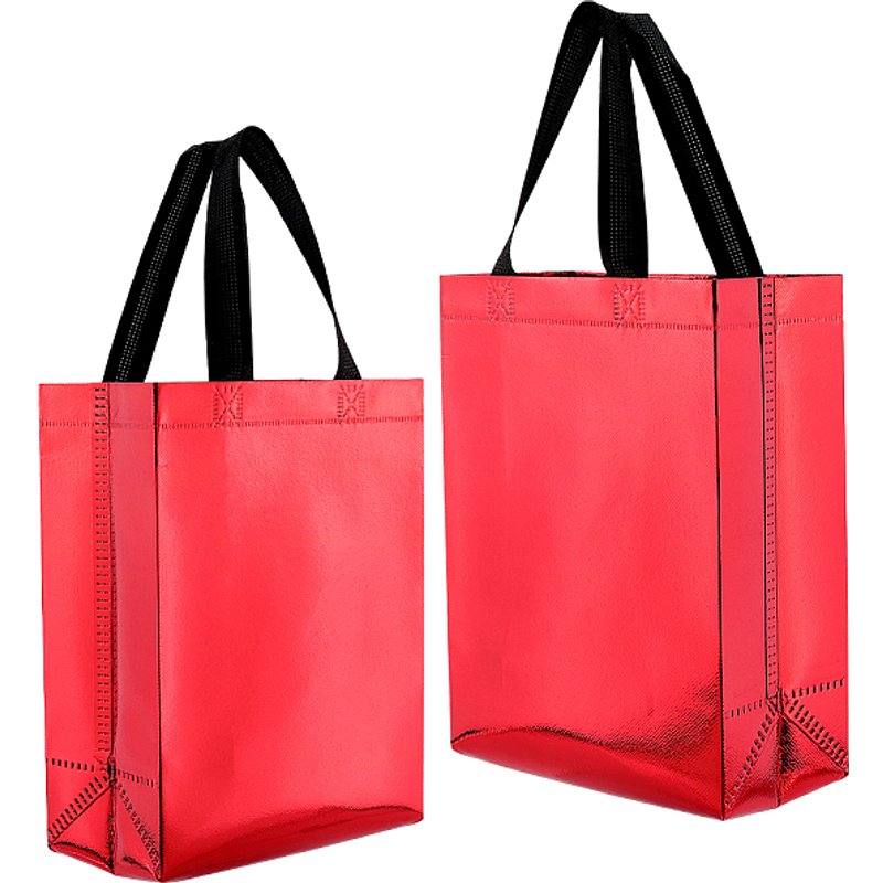 Reusable Laser Non-woven Fabric Tote Bag with Handle — Jewelry Display & Storage