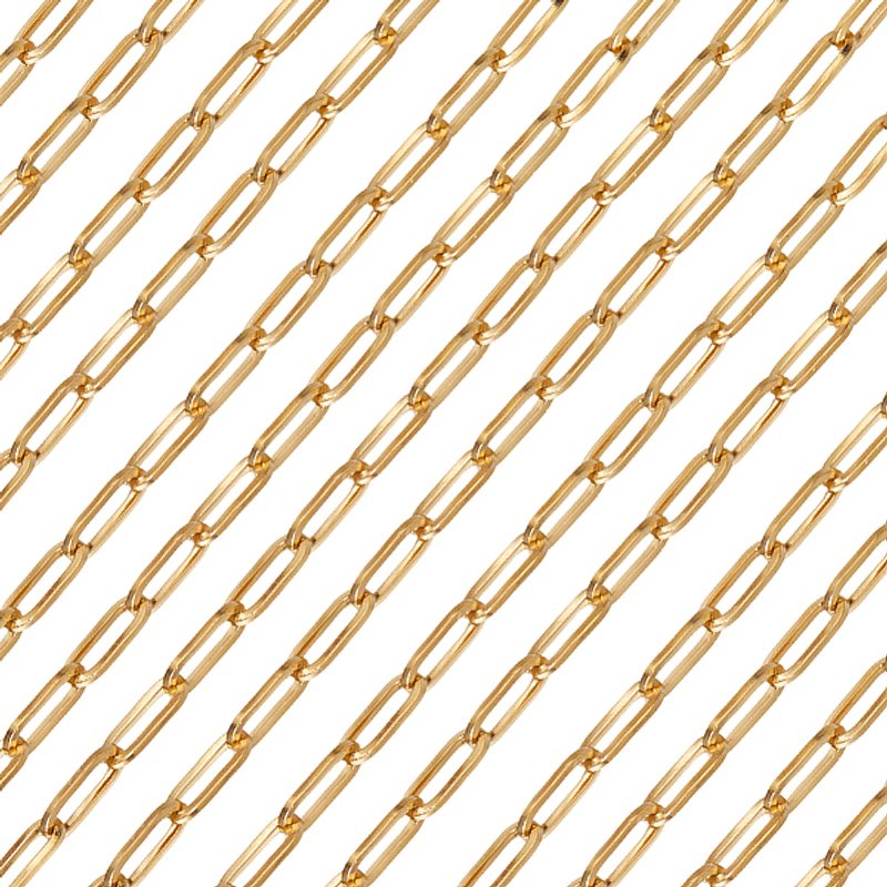 Chaînes de câble texturé en acier inoxydable de 5M avec carte d'affichage de bracelet en papier