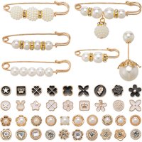 106Pcs Colorful Alloy Safety Pin Brooch Set for DIY Fashion Accessories — Fashion Accessories