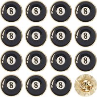 20 Pcs Épingles Émaillées Sport Broches Alliage pour Sac à Dos et Vêtements