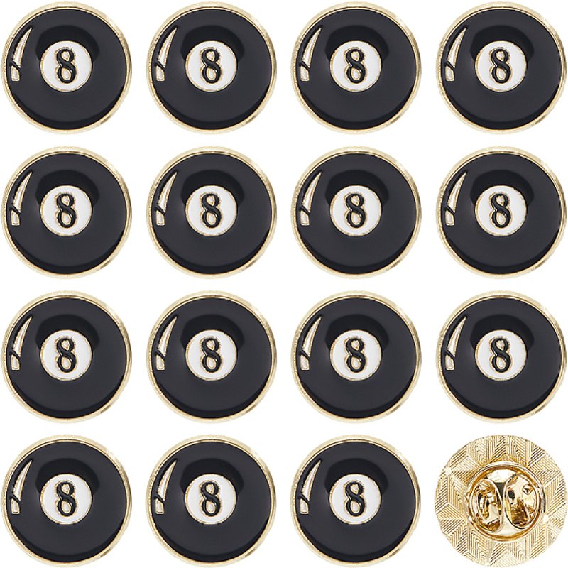20 Pcs Épingles Émaillées Sport Broches Alliage pour Sac à Dos et Vêtements — Broches