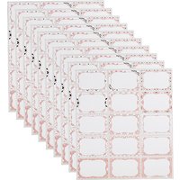 150Pcs Colorful Name Tag Stickers - Self Adhesive Labels