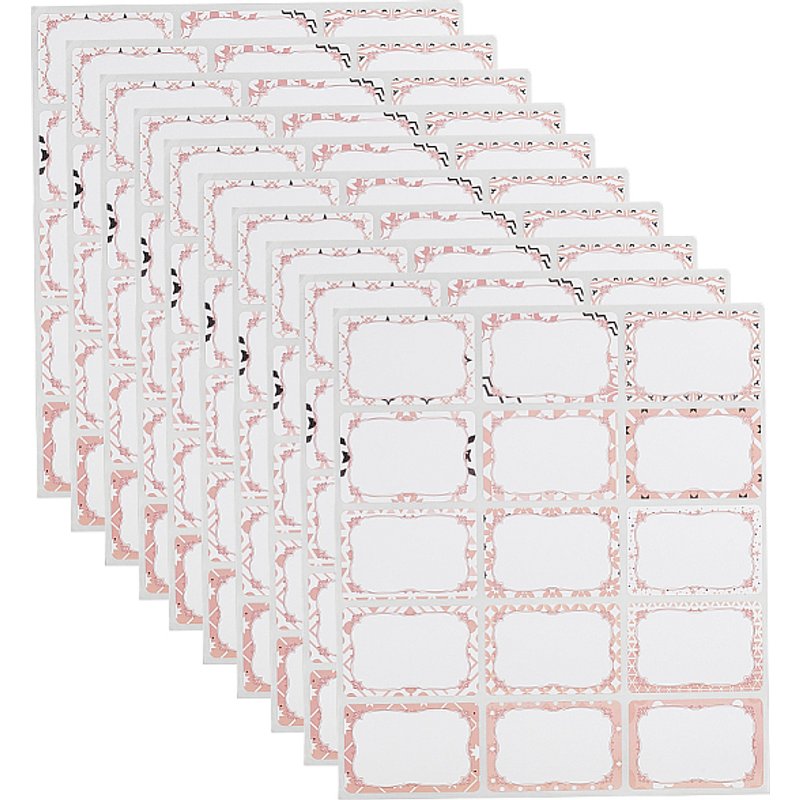 150Pcs Autocollants de Nom Colorés - Étiquettes Autocollantes — Outils de création de bijoux