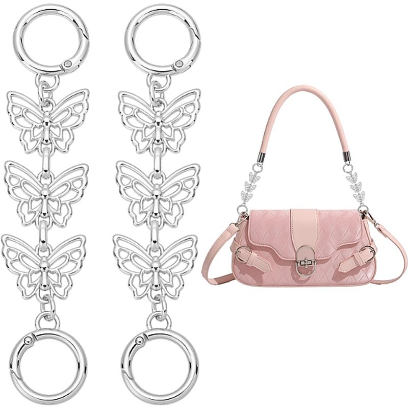 Unicraftale 2Pcs 5.59" Chaîne d'Extension de Sac à Main Papillon — Outils de création de bijoux