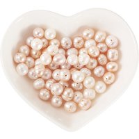 60Pcs Natural Cultured Freshwater Pearl Beads Strands, Mixed Colors — Jewelry Beads