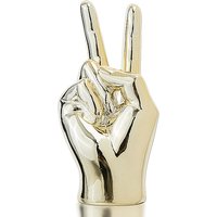 Dicosmetic Gold Hand Sculpture Peace Sign Decor for Home and Office — Wall Decor