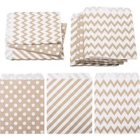 45 Pcs Sacs en Papier Kraft Rectangulaires - Sans Poignées, Rangement Alimentaire — Rangement et présentation