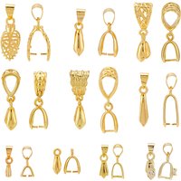 Kits de trouvailles pour la fabrication de bijoux DIY avec pinces en laiton