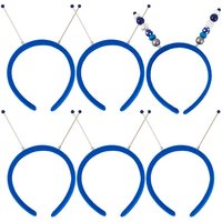 Bandeaux en Tissu et Plastique pour Femmes et Filles, Bleu Foncé — Accessoires de mode