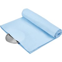 Suede Fabric Silver Polishing Cloth, Light Blue, 200x150cm — Jewelry Making Tools