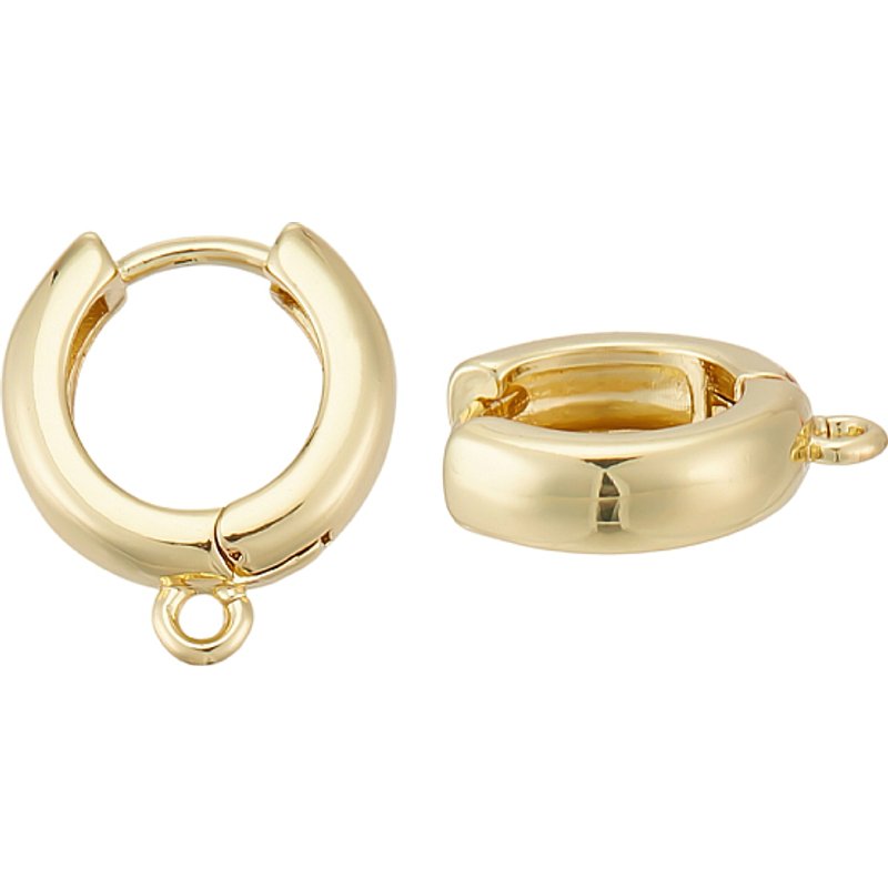 Trouvailles de Boucles d'Oreilles en Laiton avec Boucle Horizontale - 5 Paires — Accessoires pour bijoux