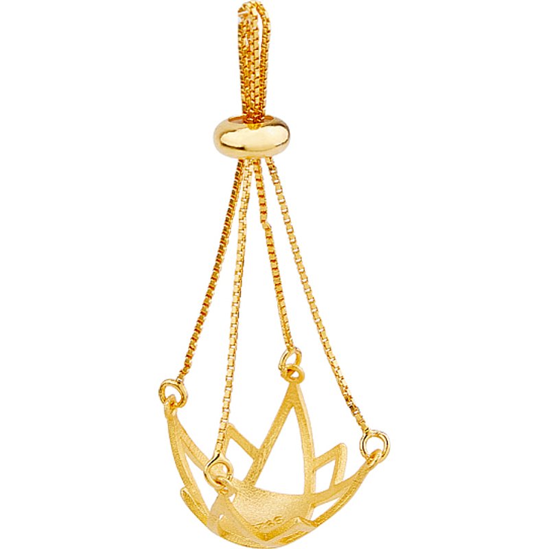 925 Sterling Silver Bead Cage Pendant Mounting for Jewelry Making — Charms & Pendants