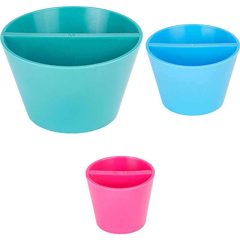 Outils de peinture en plastique - Nettoyeurs de pinceaux colorés — Outils de création de bijoux