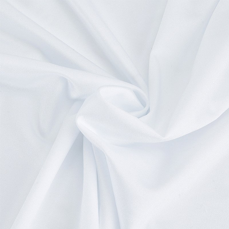 Tissu en polyester pour accessoires de mode, blanc, 2000x1520x0.1mm — Outils de création de bijoux