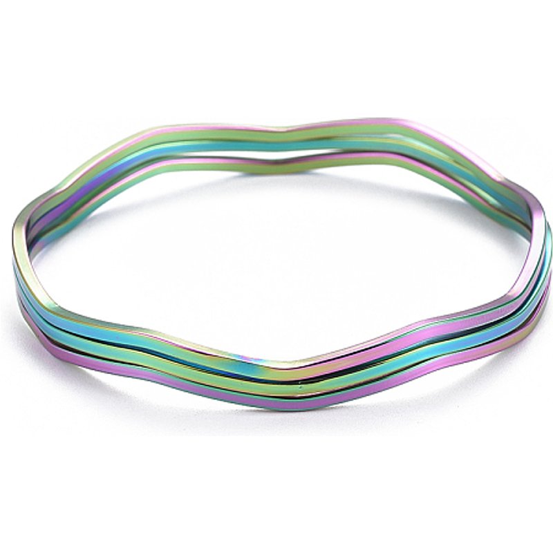 Ensemble de bracelets en acier inoxydable Fashion 201 - 3 pièces — Bracelet Femme