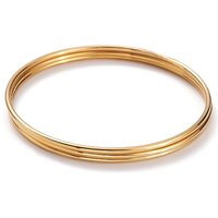 Bracelets Empilables en Acier Inoxydable PVD - 3 Pièces — Bracelet Femme