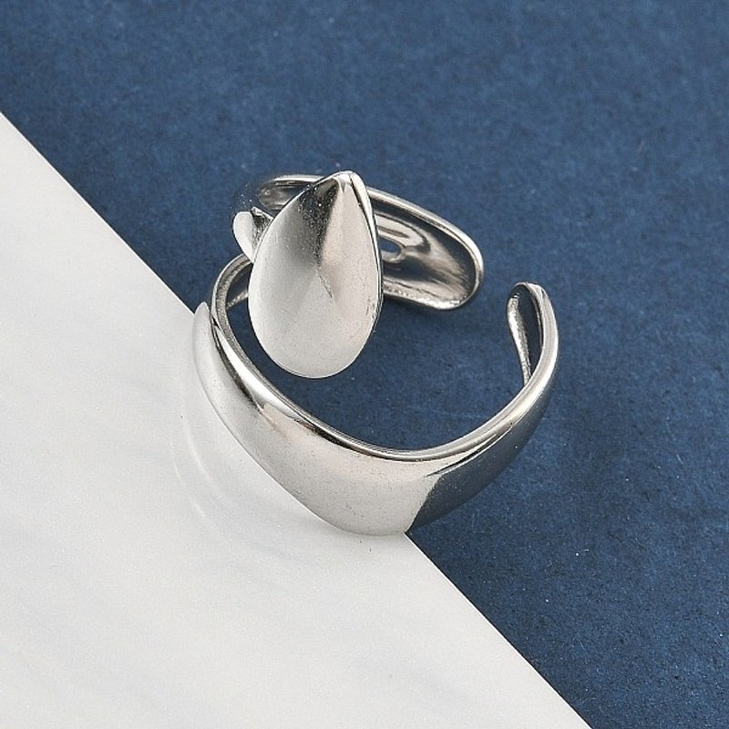 Bague de poignet en acier inoxydable 304 pour femmes, goutte ajustable — Bijoux fantaisie