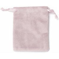 Sacs à Bijoux en Velours avec Cordon, Rose Brume