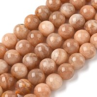 Round Multi-Moonstone Beads Strands, 8mm, 15.35 inch