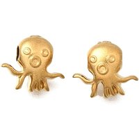 Perles Octopus en Acier Inoxydable 304 avec Placage Ionique, Dorées
