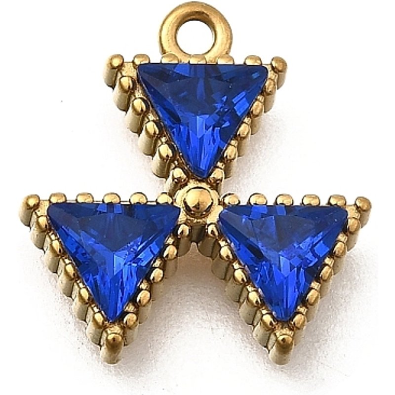 Pendentifs en Acier Inoxydable 304 avec Charms Triangulaires — Breloques et pendentifs