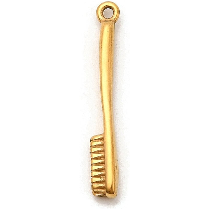 Pendants en Acier Inoxydable 304 Dorés avec Trou de 1,4 mm — Breloques et pendentifs